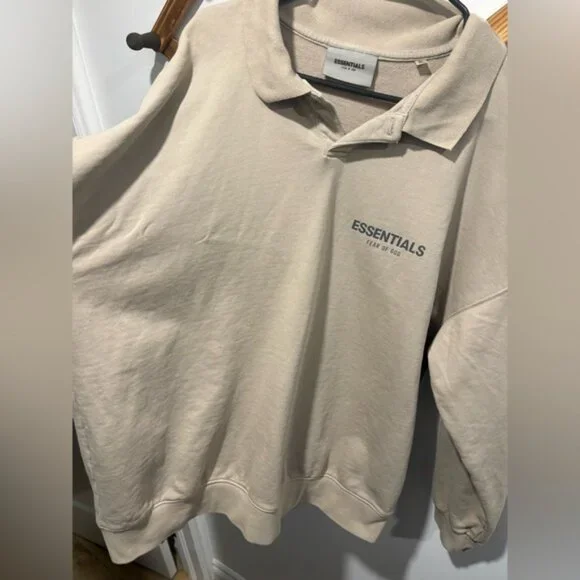 Fear of God Essentials Long-Sleeve Polo - Picture 3 of 7